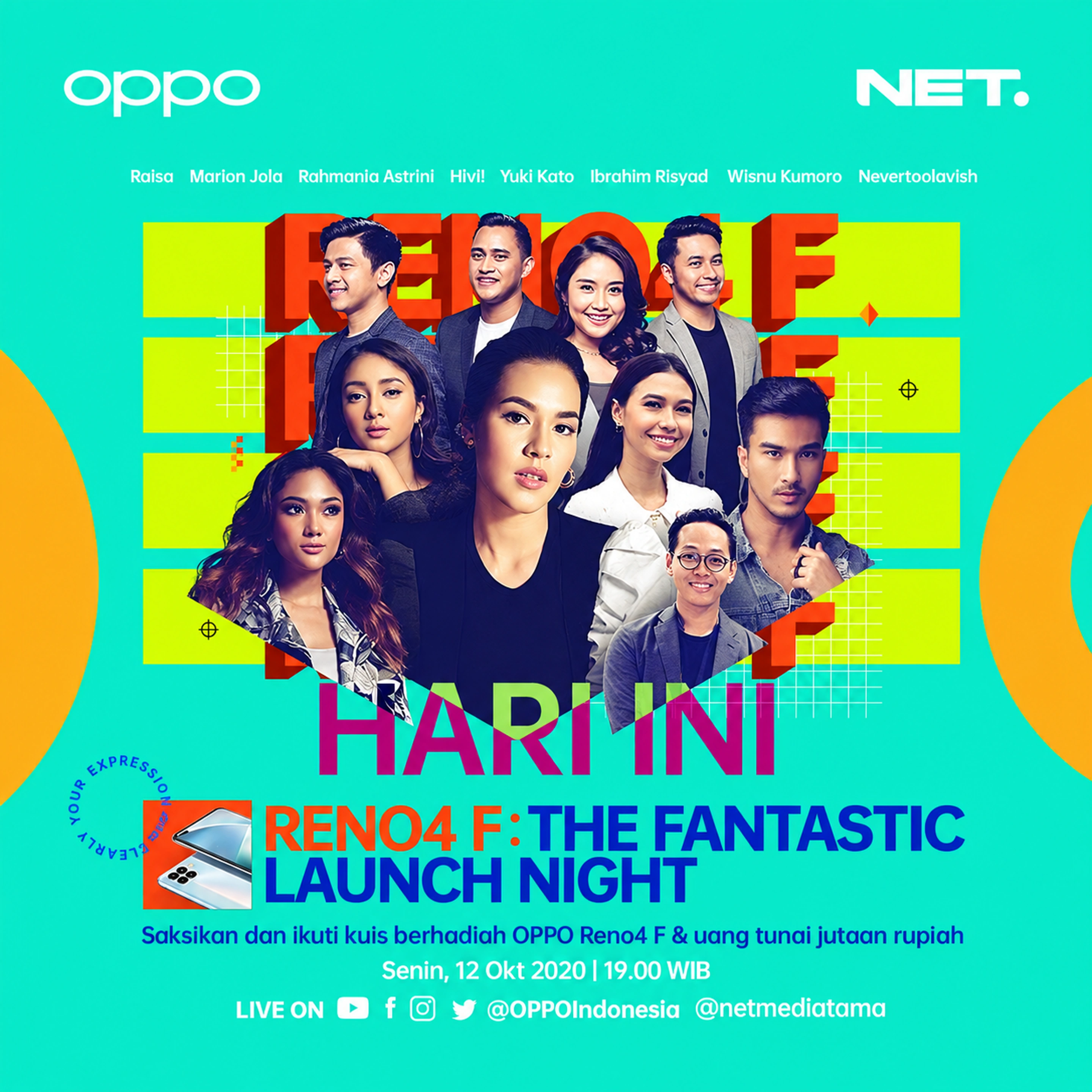 Oppo Reno 4F — The Fantastic Launch Night
